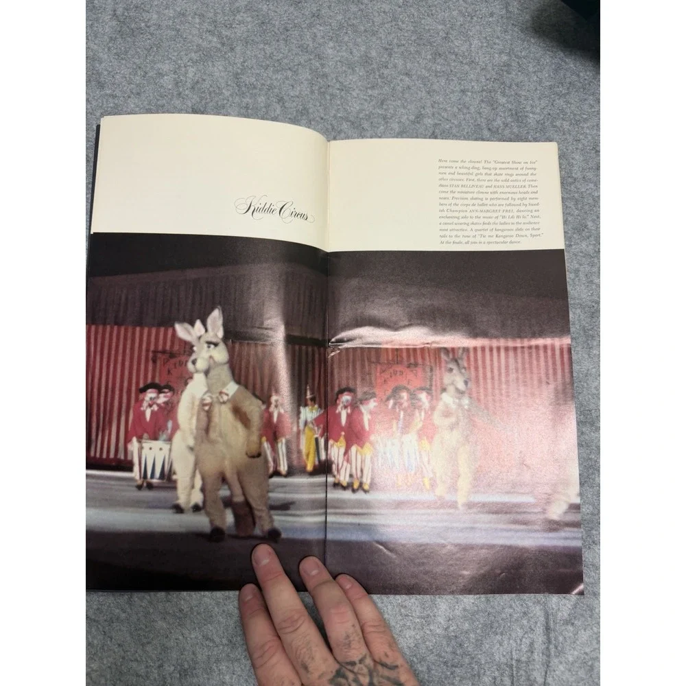 Vintage 1960s Ice Capades 25th anniversary‎ Program and Info book